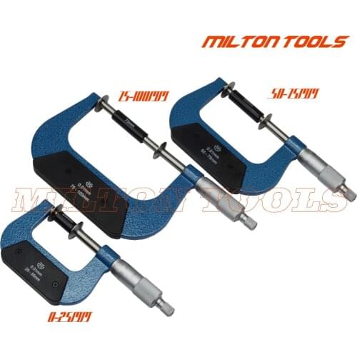 25-50mm Disk Type Micrometer Gear tooth micrometer Disc Micrometer