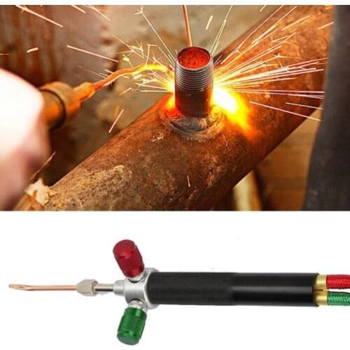 Mini Gas Torch Welding Soldering Kit Oxygen AcetyleneGun Portable Gas Welding Torch Equipment Metal Welding Soldering Tool