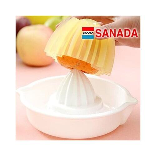 MINI ORDER $20 (MIX ORDER) Sanada plastic manual juicer simple orange & lemon juicer