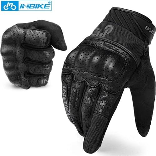 INBIKE Motorcycle Gloves Airflow Motorbike Gloves Autumn Summer MTB Road Bike Gloves Cycling Gloves For Motorcycle Bicycle