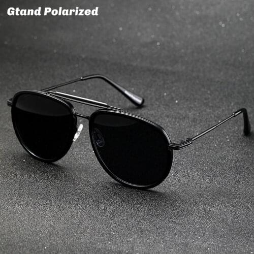 Gtand 2021 Vintage Classic Gradient Pilot TRIPP Style TR90 Frame Sunglasses Polarized Men Driving Brand Design Sun Glasses 3367