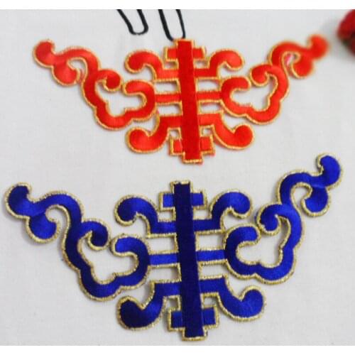 17*7 cm Costume national wind embroidery cloth patch stickers affixed adhesive ironing flower stickers Patch stickers
