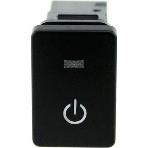 Plastic LED Power Lights Switch For 2012-2014 Toyota Tacoma Green Push Button