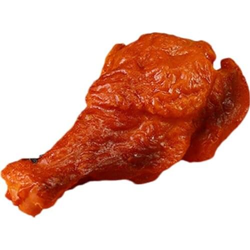 Lifelike Artificial Food Fake Realistic Chicken Wing Drumstick Simulation Food Kids Toy Photography Props Home Decor Accessories