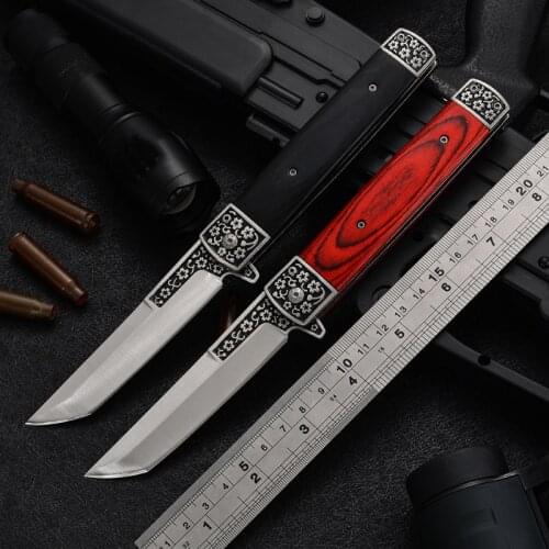 Pocket Knife Self Defense Survival Tactical Folding Knife Outdoor Camping Hiking Hunting Knives EDC Tool