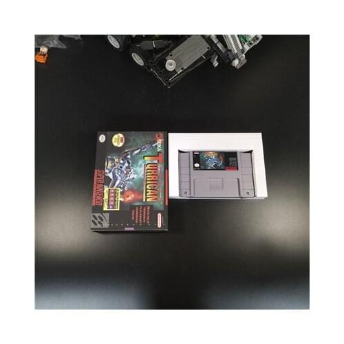 Super Turrican - Action Game Card US Version with Retail Box