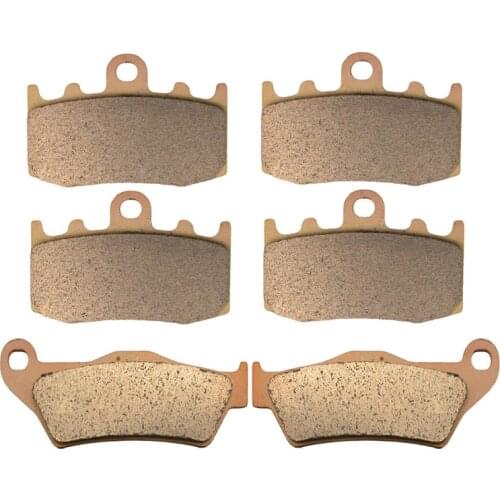 Motorcycle Parts Copper Based Sintered Front & Rear Brake Pads For BMW R1200GS R 1200GS 1200 GS R1200 GS 04-09 Motor Brake Disk