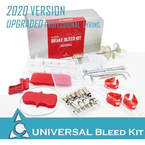 Bike UNIVERSAL Bleed Kit Hydraulic Disc Brake tool For SHIMANO MAGURA AVID SRAM FORMULA HAYES NUTT ZOOM with Funnel