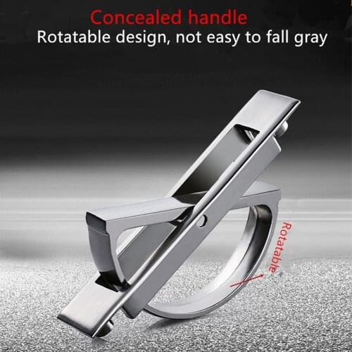 Rotating Hidden Handle Recessed Tatami Handles Rotate Floor Cabinet Concealed Sliding Door Handles Furniture Hardware Fittings