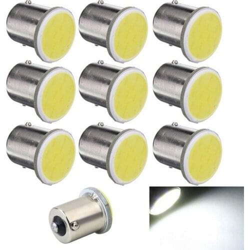 1x P21W 1157 Bay15d 1156 P21W LED Turn Signal Bulb COB Car Interior Light Parking Reverse Back Brake Lamp Super Bright 12V