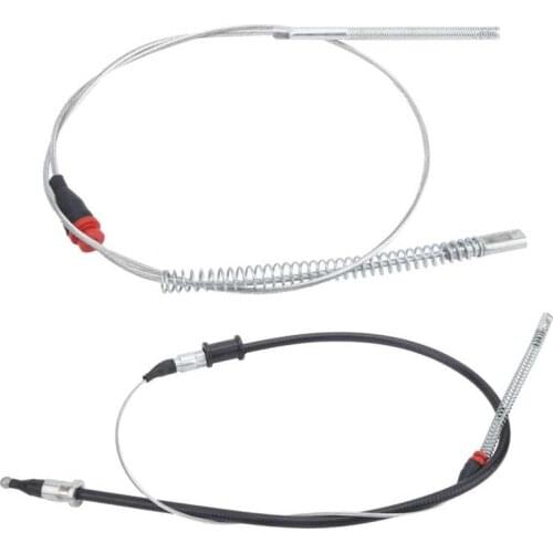 2Pcs Car Rear Parking Line Hand Brake Cable Line Replacement 90445985 Fit for OPEL CORSA B 1993-2002