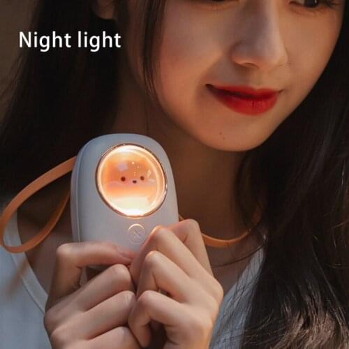 Hand Free Portable Personal Fan-rechargeable Mini USB Neck Fan,3 Level Air Flow Small Wearable Air Conditioner Neck Fan