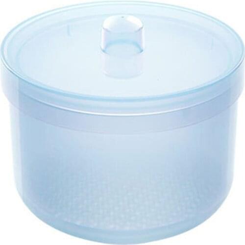 4 Colors Nail Drill Bits Cleaning Disinfection Storage Box Nail Art Manicure Tool Round Clean Sterilizer Plastic Case