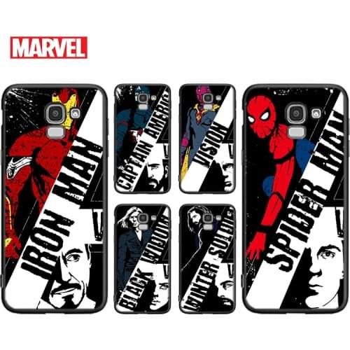 Avengers Marvel superhero For Samsung Galaxy J8 J7 J6 J5 J4 J3 J530 j730 Duo Core EU Prime Star 2018 2017 2016 Phone Case