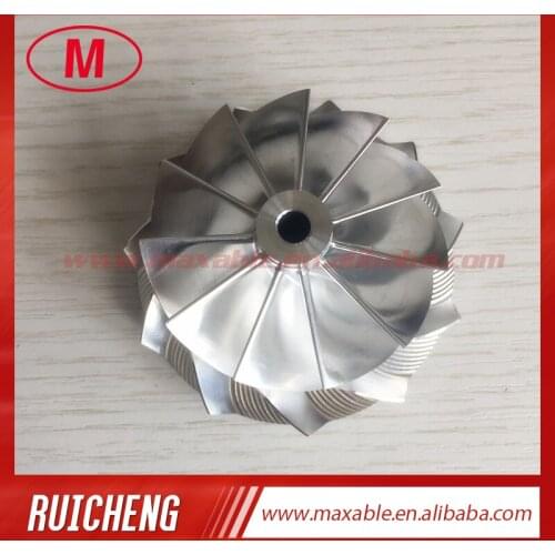 GT15-25 49.62/61.98mm 11+0 blades Turbo Billet/milling/aluminum 2024 compressor wheel