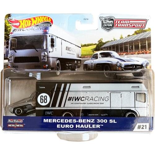 Hot Wheels Car Culture Team Transport NISSAN SKYLINE PLYMOUTH Real Riders Collector Edition Metal Diecast Model Car Kids Toys