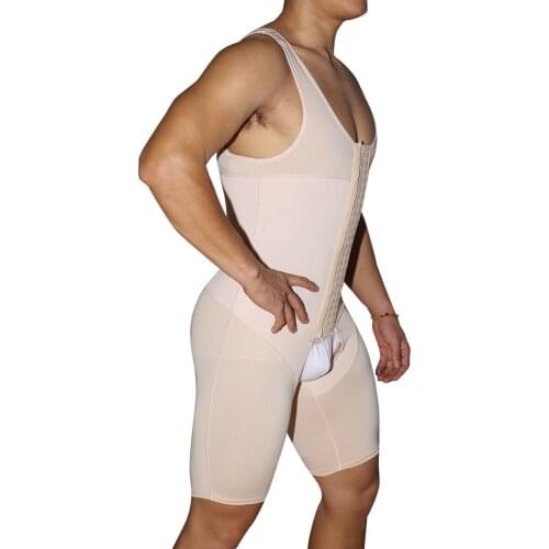 Men Shapewear Tummy Control Full Body Shaper Slimming Bodysuit and Shaper for Men Slimming Compression Garment and Post Surgical