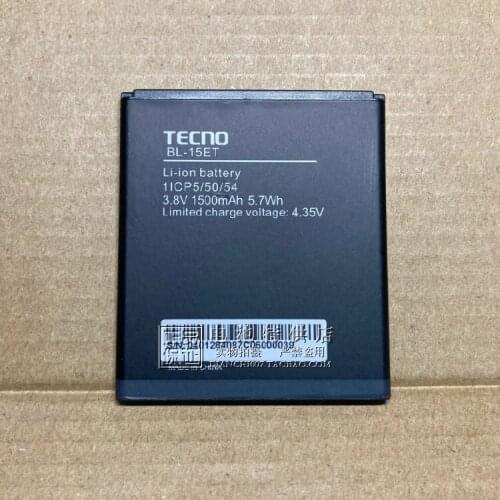 For TECNO cell phone battery BL-15ET cell phone panel 5.7WH 1500mAh panel