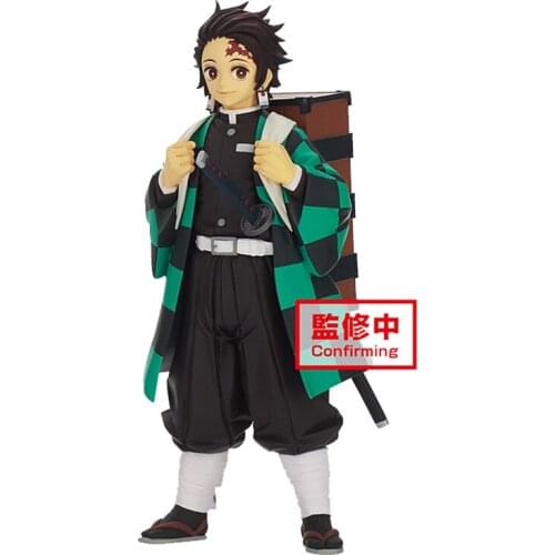 Pre-Sale Demon Slayer Kamado Tanjirou Japanese Anime Figure Hand-Made Model Decoration Doll Toy 15Cm Anime Peripheral Toys Gift