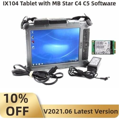 Best quality Rugged Tablet for Xplore Ix104 I7&4g Diagnostic Laptop installed well with mb star c4 software V2020.12 mb c5 star