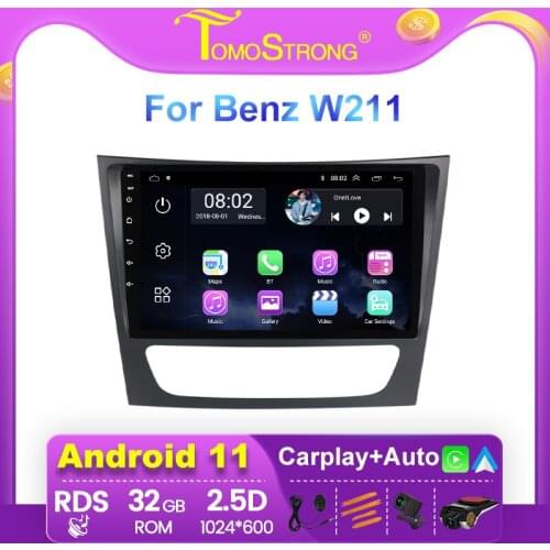 RDS Autoradio multimedia player For Mercedes Benz E-class W211 E200 E220 E300 E350 E240 E270 E280 CLS CLASS W219 GPS Navi stereo