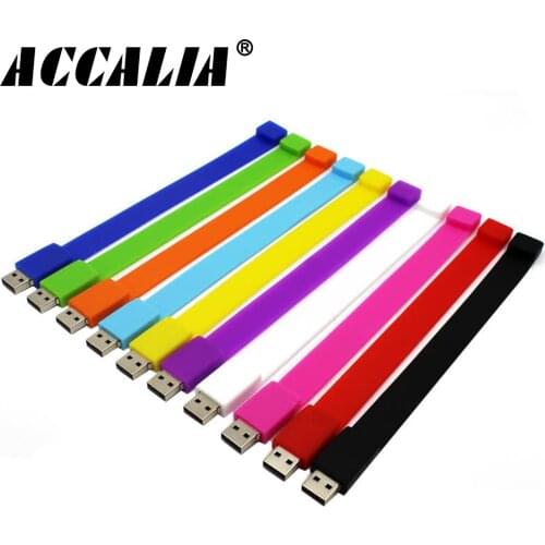 Silicone pen drive Colorful Wrist Band usb flash drive Bracelet pendrive 2.0 32gb 4gb 8gb 16gb 64gb 128gb flash memory Best gift