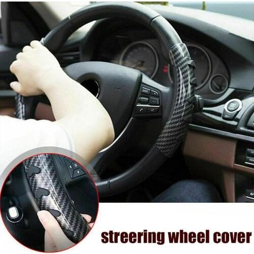 Universal Car Steering Wheel Cover With Spinner Handle Knob Incredibly Durable For Bmw E90 E60 F10 F20 Car Accessories