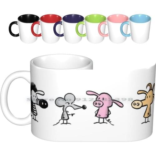 Pearls Before Swine Comic Strip Ceramic Mugs Coffee Cups Milk Tea Mug Pearls Before Swine Comic Strip Animation Cartoons