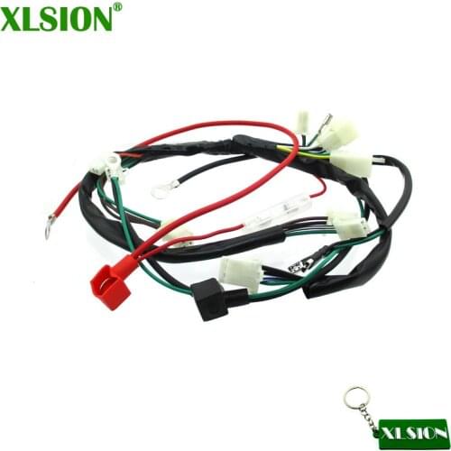 XLSION Wiring Harness Loom For Zongshen 190cc Electric Start Engine Pit Dirt Bike