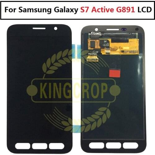 100% Tested Work LCD For Samsung Galaxy S7 Active Display Touch Screen Digitizer Assembly Replace SM-G891A For SAMSUNG G891 LCD