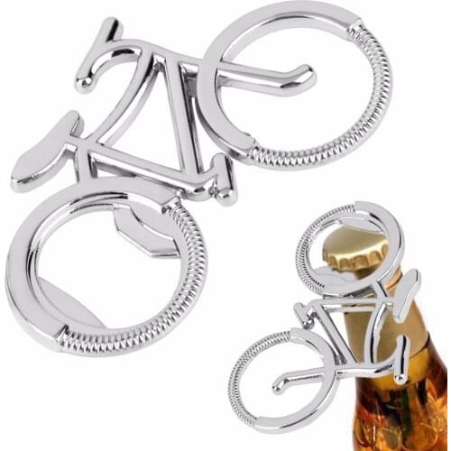100pcs Cute Fashionable Bike Bicycle Metal Beer Bottle Opene