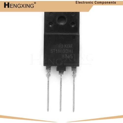 5piece ST1803DHI ST1803 TO-3PF 1500V 10A In Stock