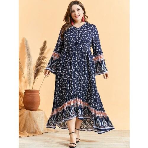 Aligaia Blue Summer Dresses