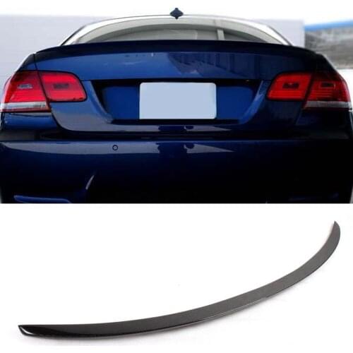 Carbon Fiber Auto Car Rear Wing Spoiler For BMW E92 M3 M Sport Standard 335i 328i 2008 - 2011 Rear Trunk Spoiler Wing Boot Lip