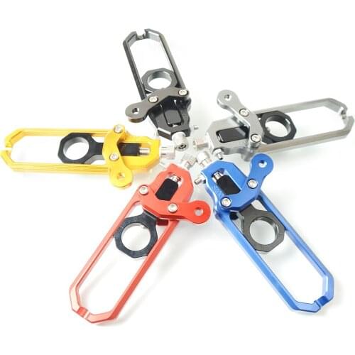 For BMW S1000RR 2009-2016 S1000R 2014-2015 HP4 2012-2014 Motorcycle CNC Rear Axle Spindle Chain Adjuster Tensioners Catena