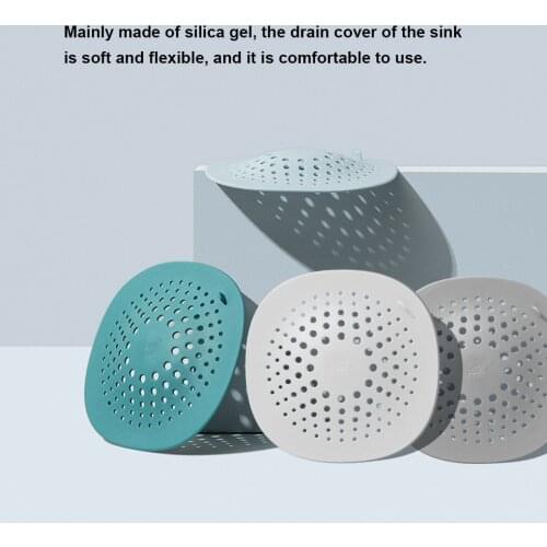 Sink Strainer Silicone Drain Filter Anti-clogging Floor Hair Catcher Stopper Floor drain for Kitchen Bathroom