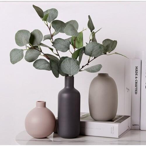 INS Modern Glass Vase Nordic Home Decor Flower Vases for Home Desktop Decor Minimalist Flower Pot Art Vases Bedroom Decor Gift
