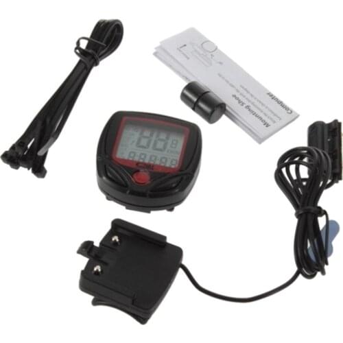 Bike Speed Meter Digital Bike Computer Multifunction Waterproof Sports Sensors Bicycle Computer Speedometer