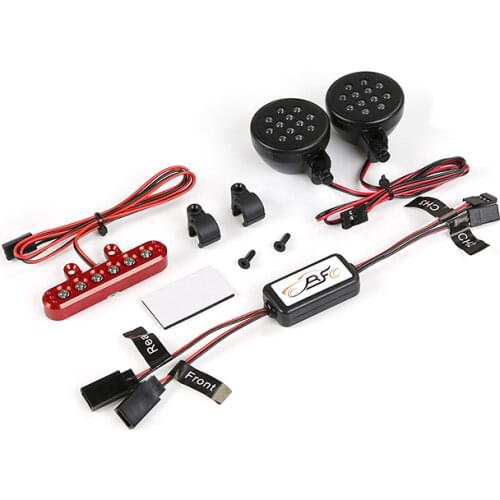 LED Brake Light Kit And Aluminum Mount fit 1/5 Baja 5B SS 2.0 King Motor and Rovan Baja Buggies include Tail light bracket