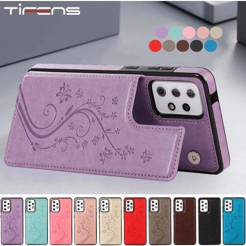 Wallet Cards Holder Leather A51 Housing Case For Samsung Galaxy A72 A52 A42 A32 A12 A71 A21S A70 A50 A30 S A20 A10 E Phone Cover