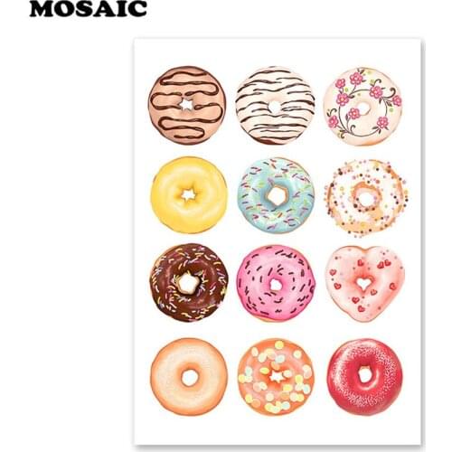 New Diy Diamond Paintings Cross Stitch Meal Food Diamond Picture Rhinestones Embroidery Mosaic Pattern Painting kitchen Decor