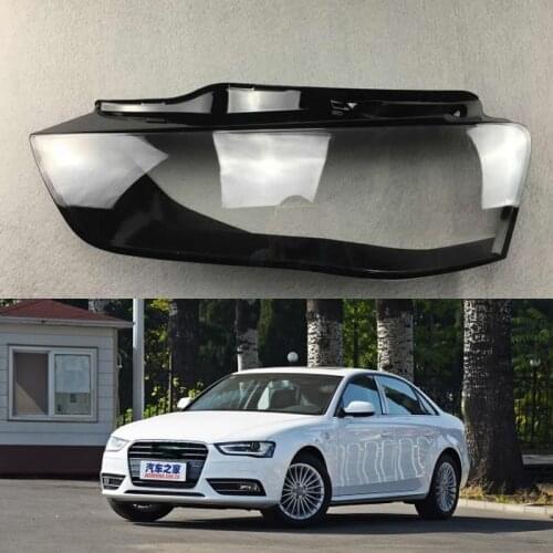 Ar headlight transparent cover for 13-15 Audi A4L headlight shell glass transparent headlight cover auto parts