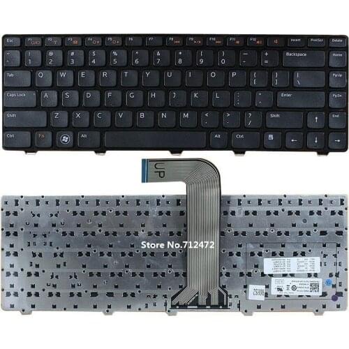 SSEA New US Keyboard for Dell Inspiron N4110 M4110 N4050 M4040 M5040 M5050 N5040 N5050 N4410 Vostro 3350 3450 3550 XPS L502X