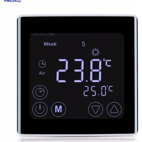 Floureon BYC17GH3 LCD Touch Screen Room Underfloor Heating Thermostat Weekly TLHOTTOP