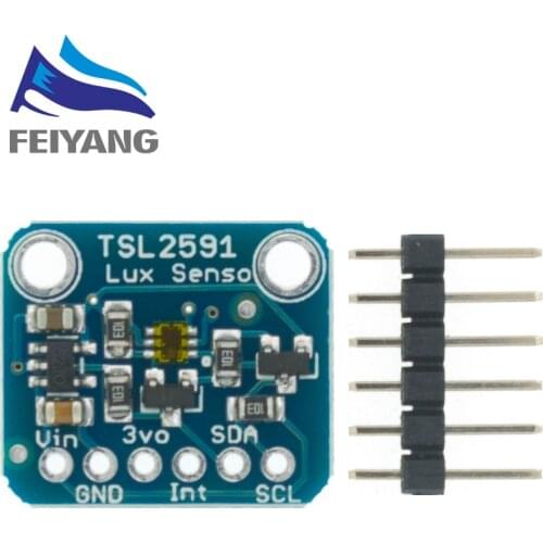 TSL2591 IIC I2C Light Sensor Breakout Module High Dynamic Range Digital Board TSL25911FN 3.3V 5V Diy Electronic