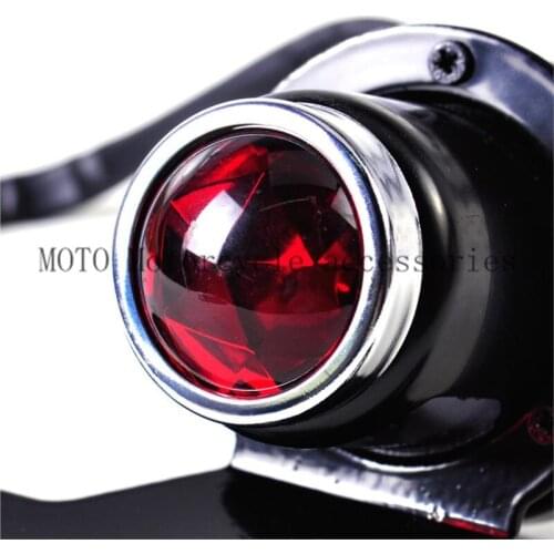 Universal Motorcycle Tail Light Brake Light Lamp Custom License Plate Holder Bracket For Harley For Honda Suzuki Kawasaki Yamaha