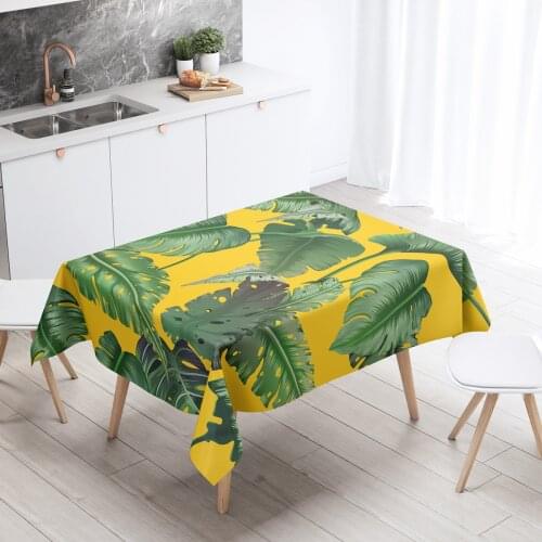 Nordic Art Waterproof Tablecloth for Table Cloth Party Kitchen Decoration Cover Rectangular Anti-stain Oilcloth Decor Dining