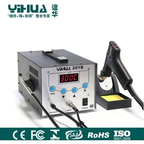 High frequency electric suction gun, anti-static suction gun, soldering station, pen and tin gun combo