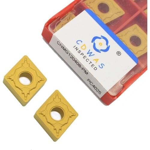 High quality CNMG120412 PM PC4025 Carbide insert milling turning tool Lathe tool Turning insert for machining steel parts