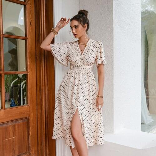 WJJDFC Long Sleeve Summer Dresses